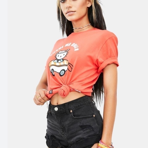 Tokidoki X Hello Kitty Sushi Me Roll'n Short Sleeve Graphic Tee - Picture 3 of 4